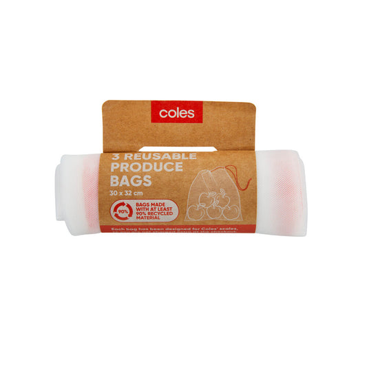 Reusable Mesh Produce Bag - 3 Pack