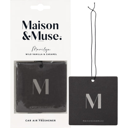 Maison & Muse Car Air Freshener Mild Vanilla & Caramel Each