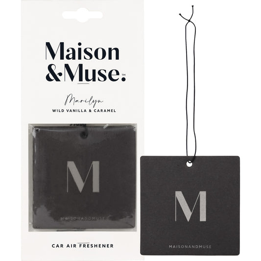 Maison & Muse Car Air Freshener Mild Vanilla & Caramel Each