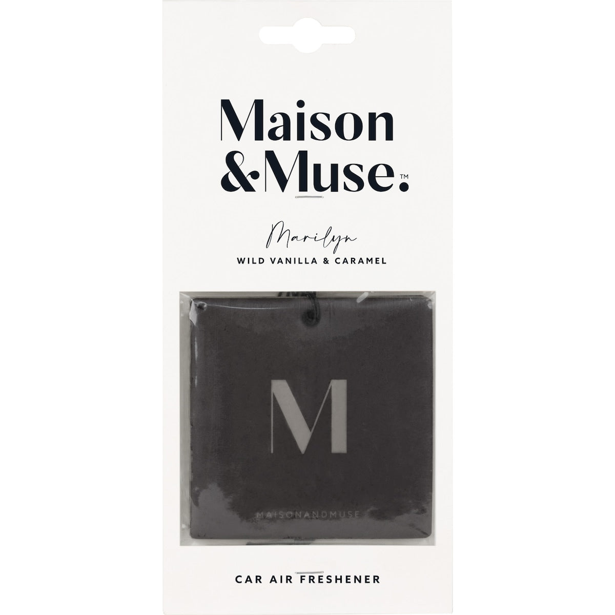 Maison & Muse Car Air Freshener Mild Vanilla & Caramel Each