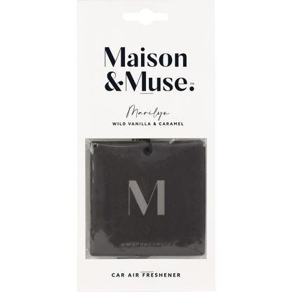 Maison & Muse Car Air Freshener Mild Vanilla & Caramel Each