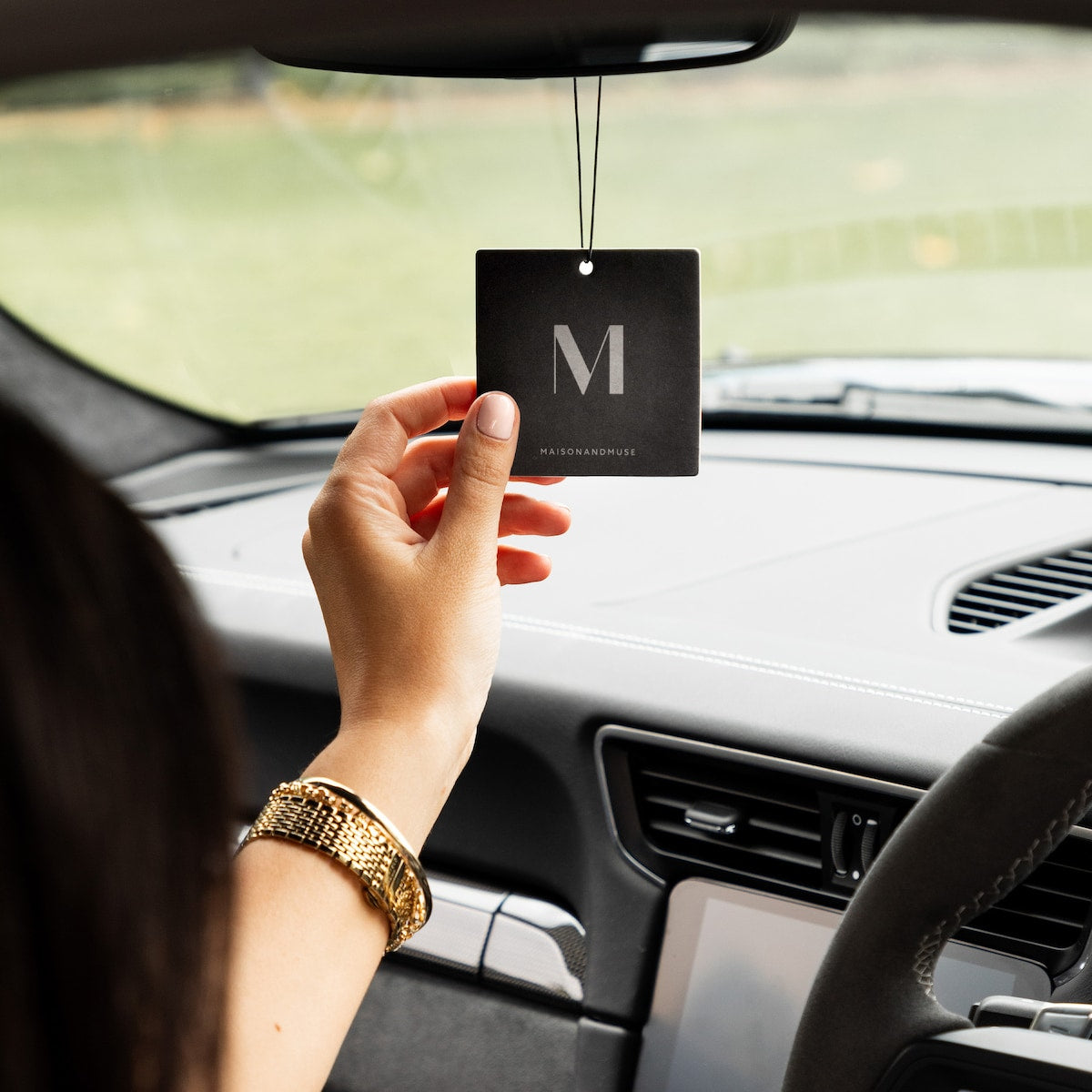 Maison & Muse Car Air Freshener Mild Vanilla & Caramel Each