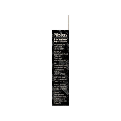 Piksters Eco Charcoal Floss Picks - 30 pack