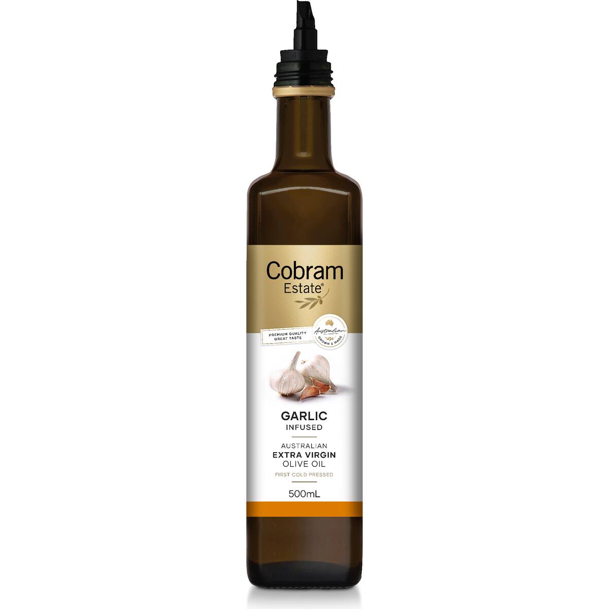 Cobram Estate Olive Oil Garlic 500ml