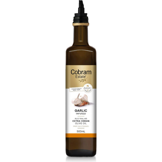 Cobram Estate Olive Oil Garlic 500ml