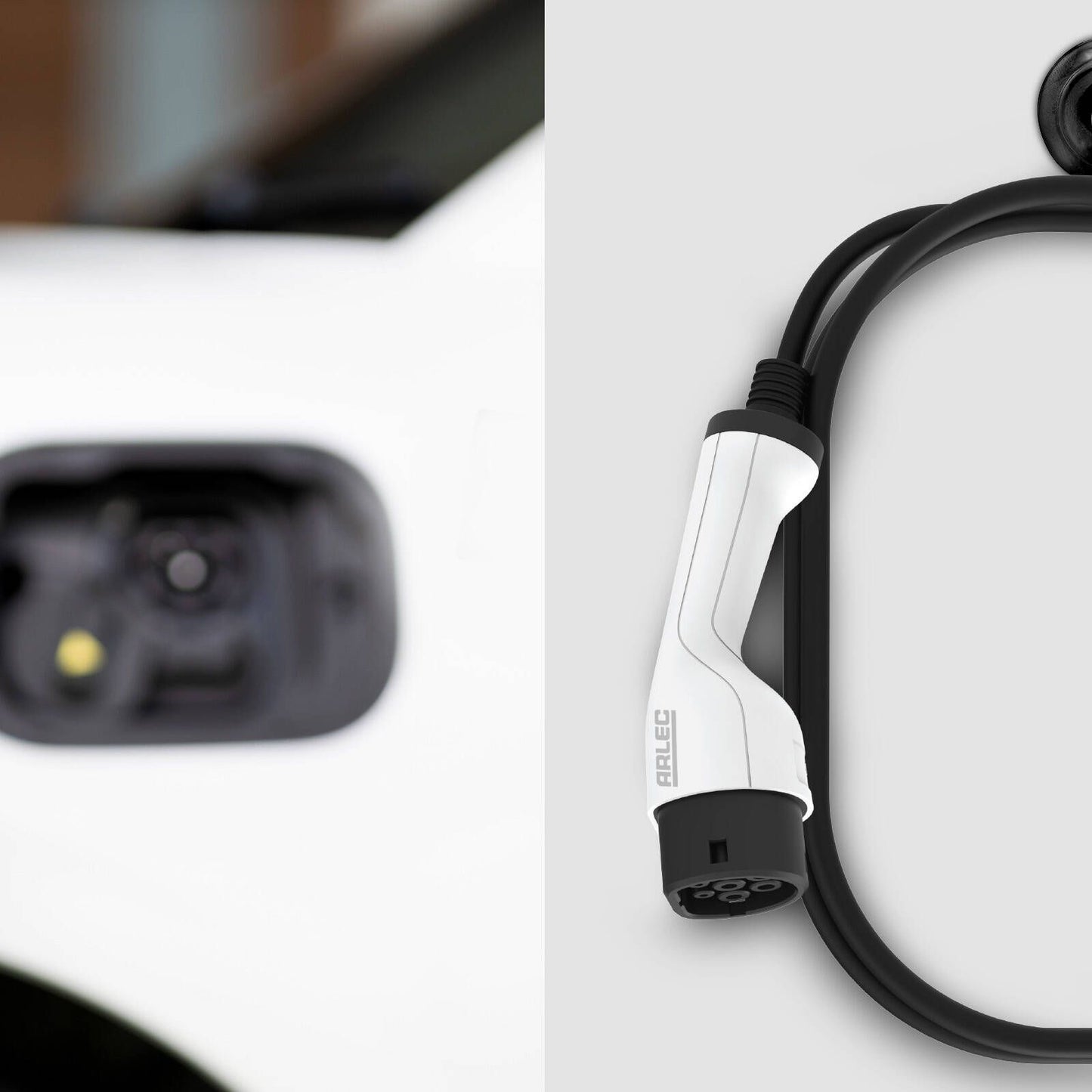 Arlec EV Charging Cable - 5m - 4.6kW 20A - Type 2