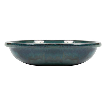 Northcote Pottery Newport Water Bowl - 50 x 14cm - Forrest Green