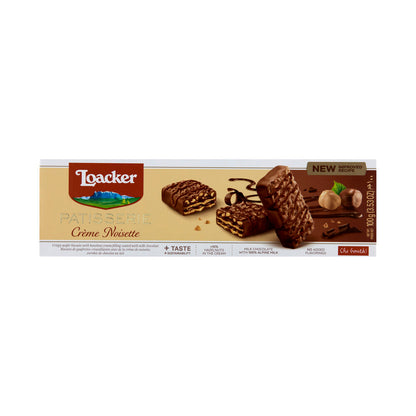 Loacker Gran Pasticceria Creme Noisette Chocolate Wafer Biscuit - 100g