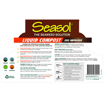 Seasol Liquid Compost - 2 x 2L