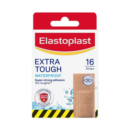 Elastoplast Extra Tough Waterproof Strips - 16 pack