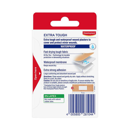Elastoplast Extra Tough Waterproof Strips - 16 pack