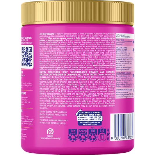 Vanish Gold Pro Turbo Stain Remover Powder 1kg