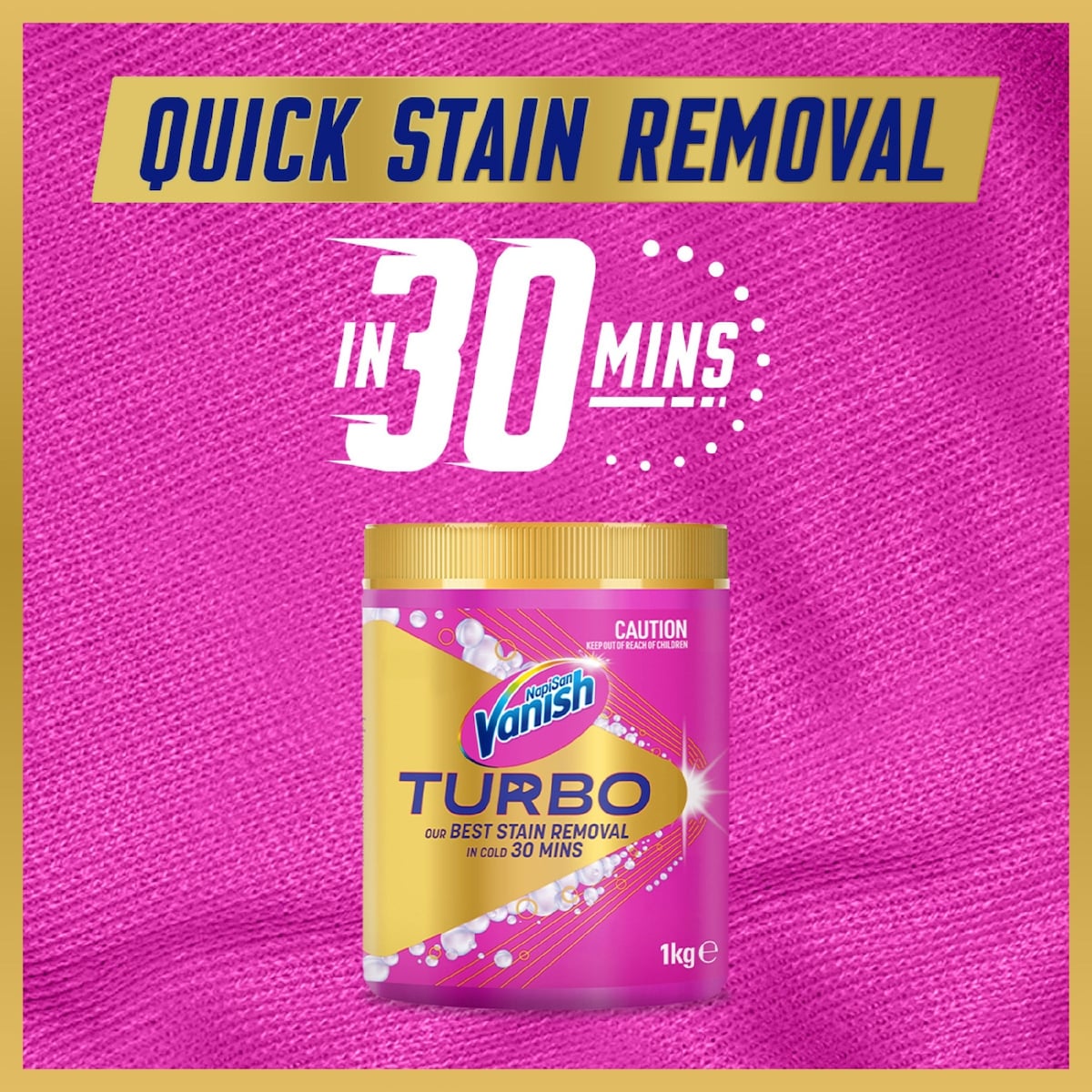 Vanish Gold Pro Turbo Stain Remover Powder 1kg
