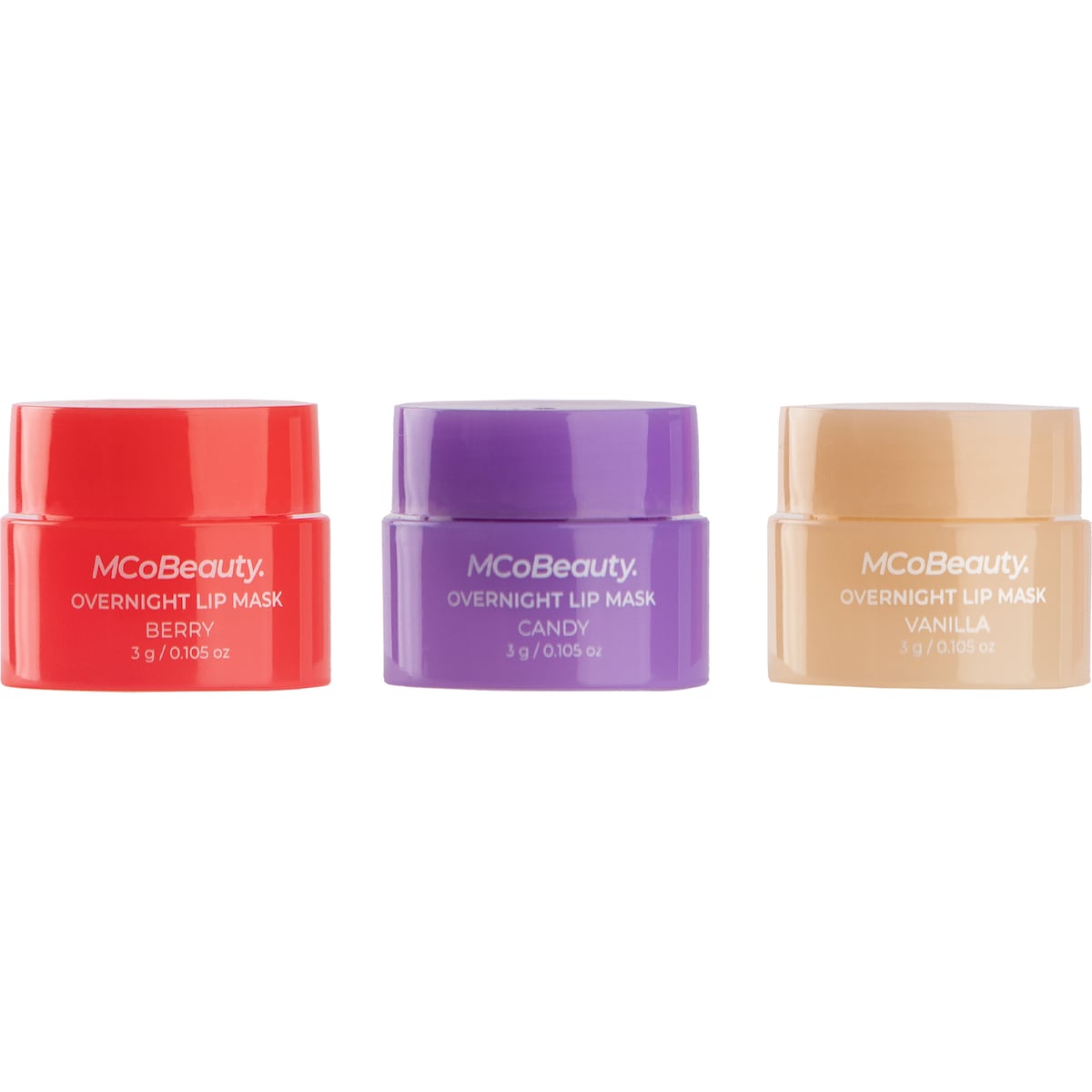 Mcobeauty Overnight Lip Mask Deluxe 3 Pack