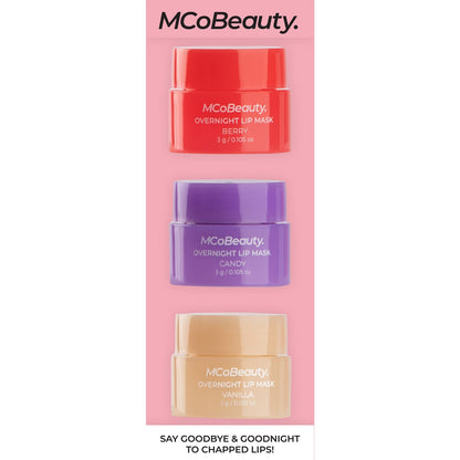 Mcobeauty Overnight Lip Mask Deluxe 3 Pack