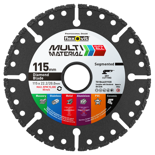 Flexovit Diamond Multi Blade - 115mm