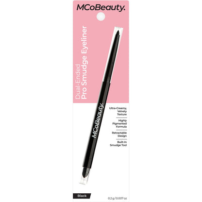 Mcobeauty Dual Ended Pro Smudge Eyeliner Black Each