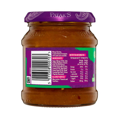 Patak's Mango Chutney Mild - 340g