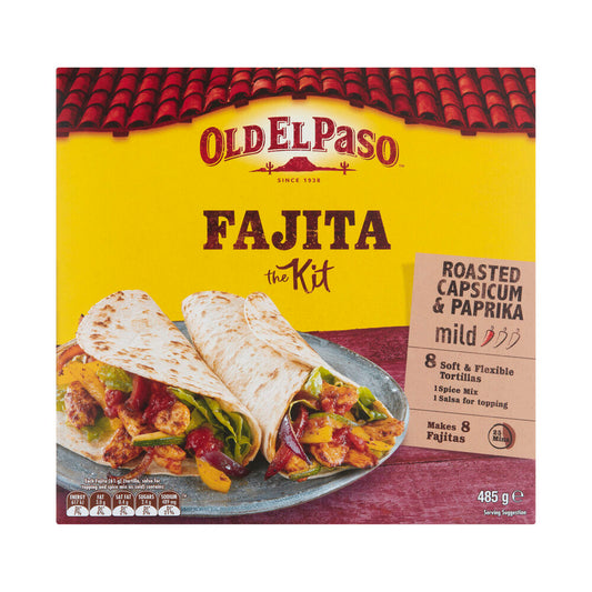 Old El Paso Mild Fajita Kit Mexican Style - 485g
