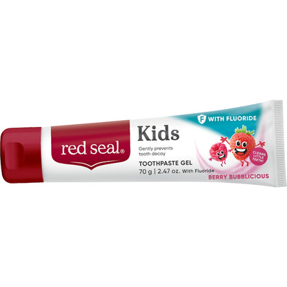 Red Seal Kids Toothpaste Gel Berry Bubblicious 70g