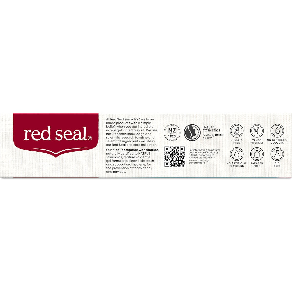 Red Seal Kids Toothpaste Gel Berry Bubblicious 70g
