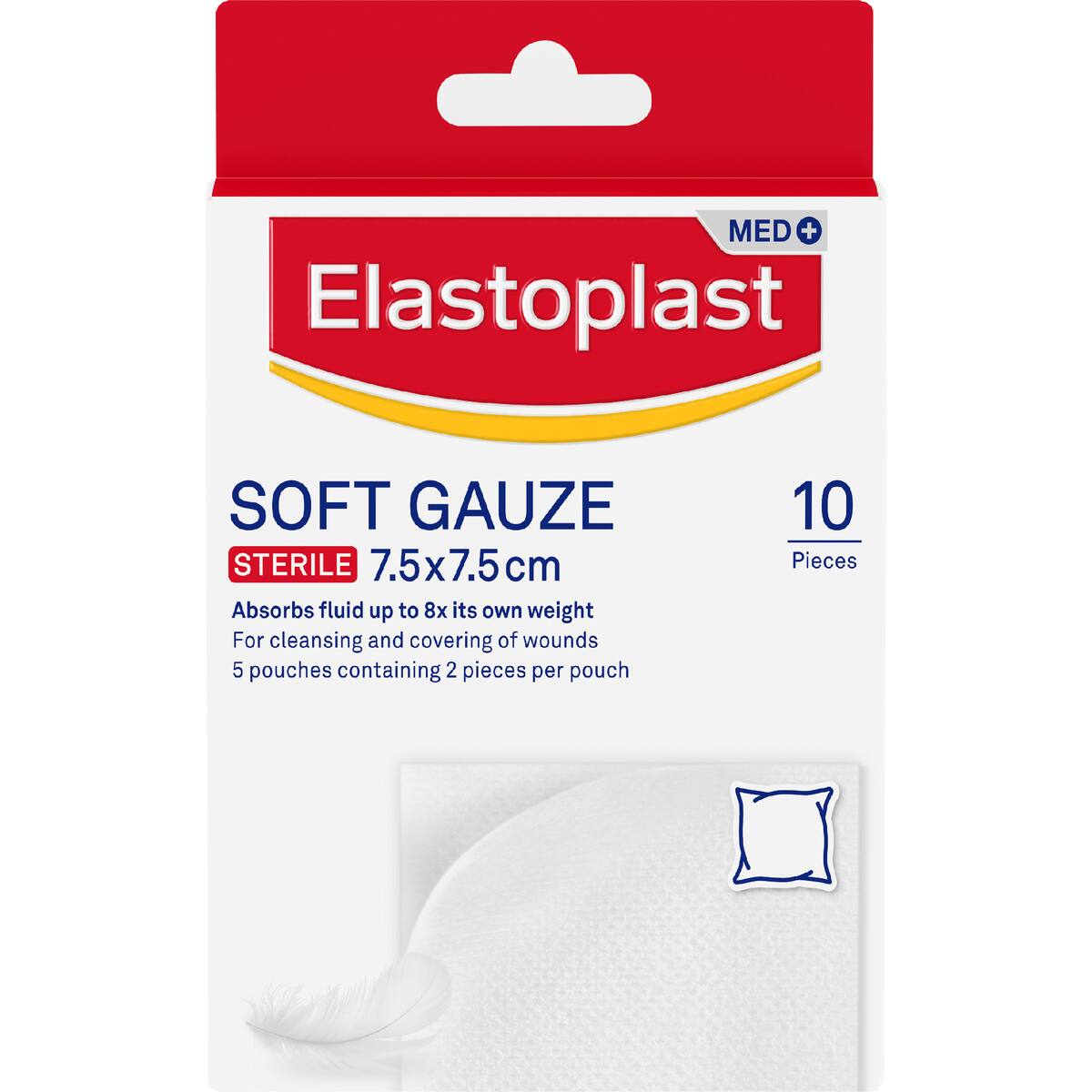 Elastoplast Soft Gauze Sterile 10 Pack