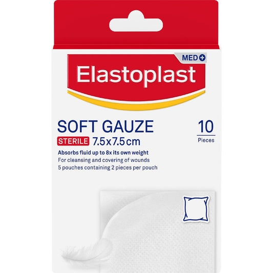 Elastoplast Soft Gauze Sterile 10 Pack