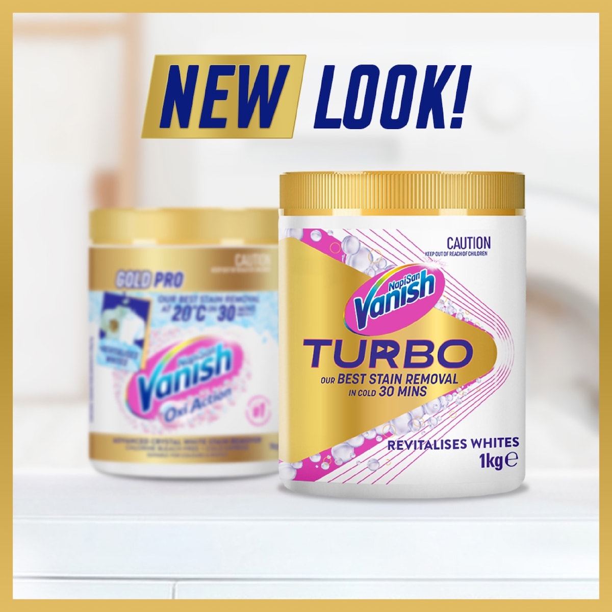 Vanish Gold Pro Turbo White Stain Remover Powder 1kg