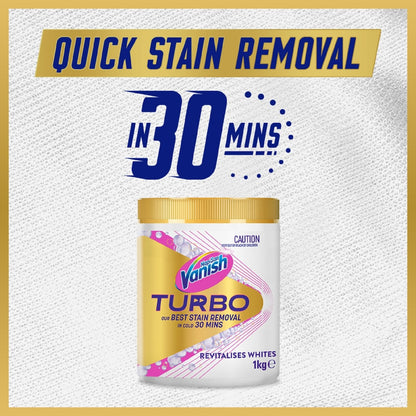 Vanish Gold Pro Turbo White Stain Remover Powder 1kg