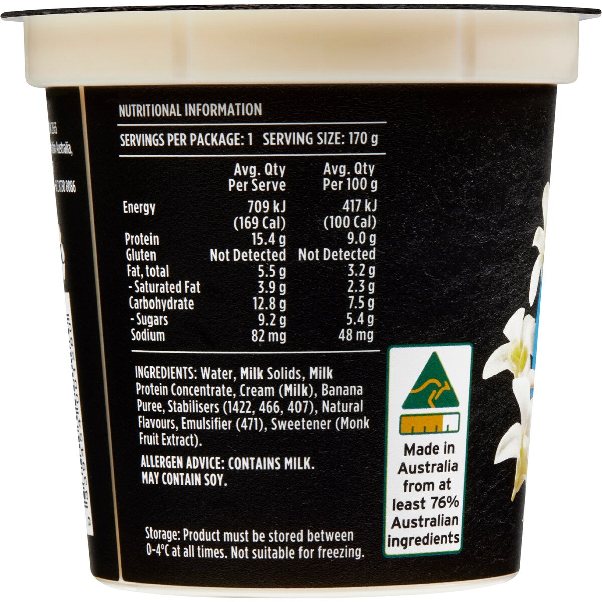 Wicked Sister High Protein Vanilla Pudding 170g