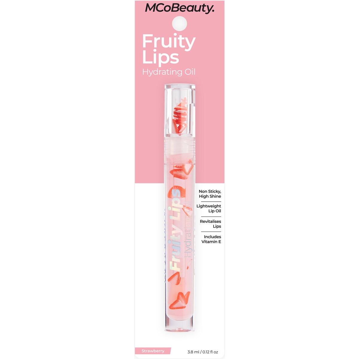 Mcobeauty Fruity Lips Hydrating Oil Strawberry 3.8ml