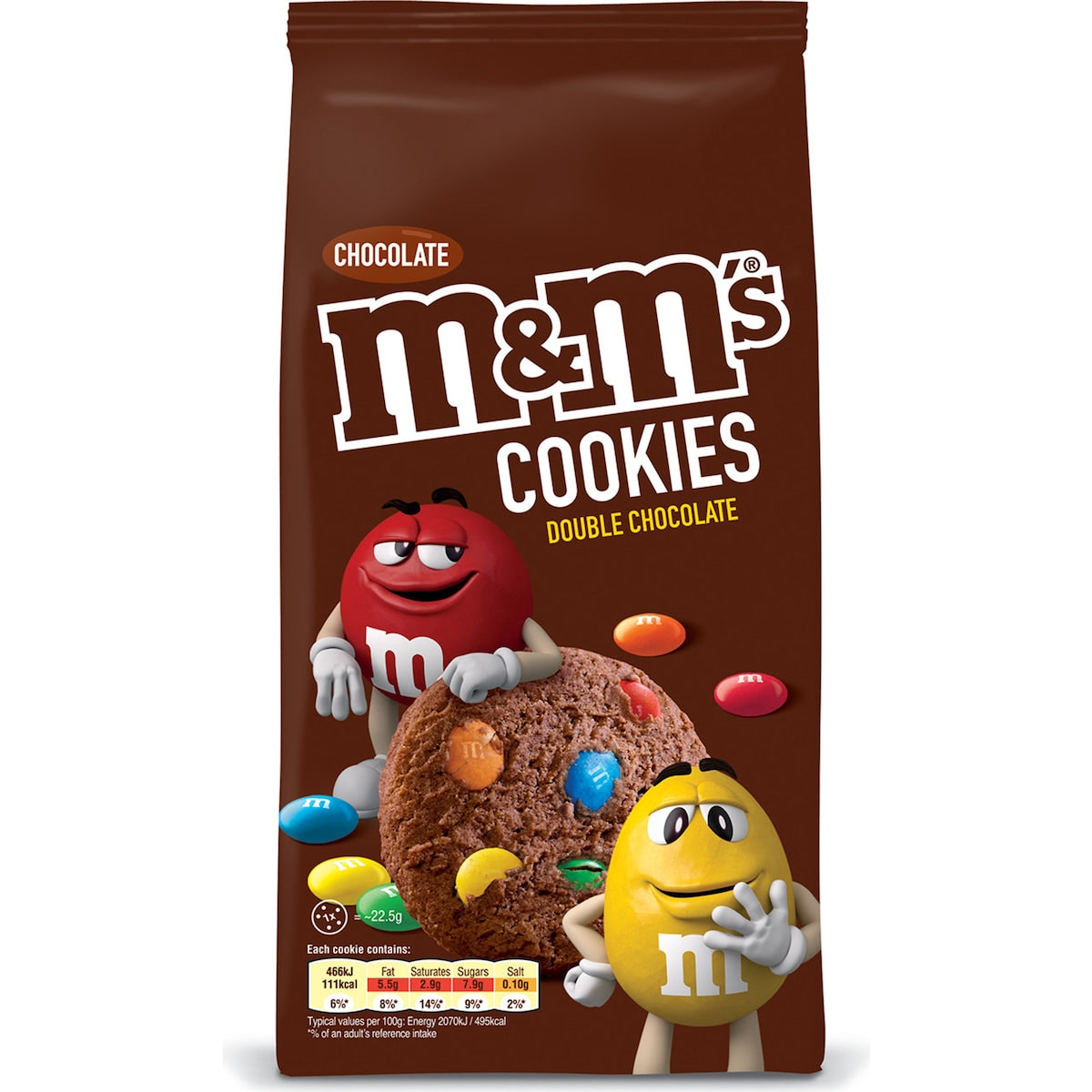 M&M's Double Chocolate Cookies 180g