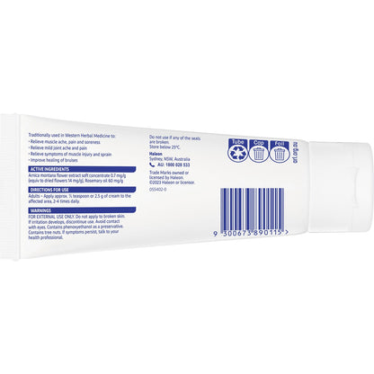 VoltaNatra Pain Relief Cream With Arnica & Rosemary Oil 100g