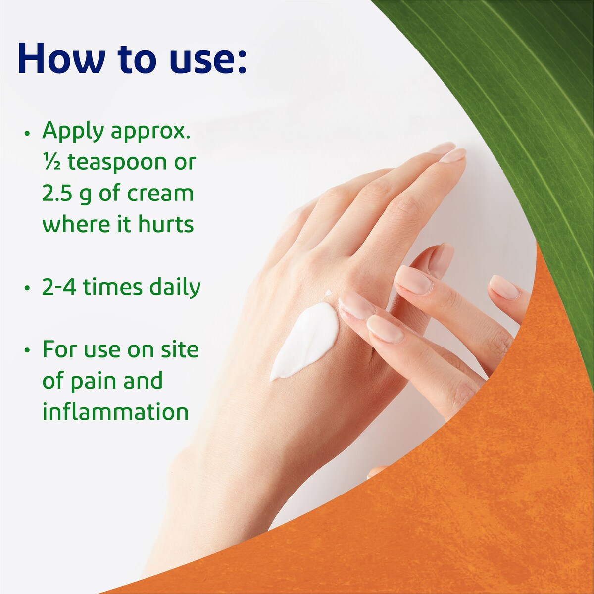 VoltaNatra Pain Relief Cream With Arnica & Rosemary Oil 100g