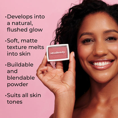 Mcobeauty Glow Up Ph Powder Blush Red 4.4g