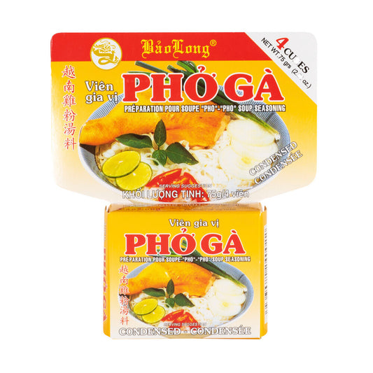 Bao Long Seasoning Seasoning Cubes Pho Ga - 75g
