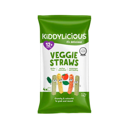 Kiddylicious Veggie Straws - 4 pack