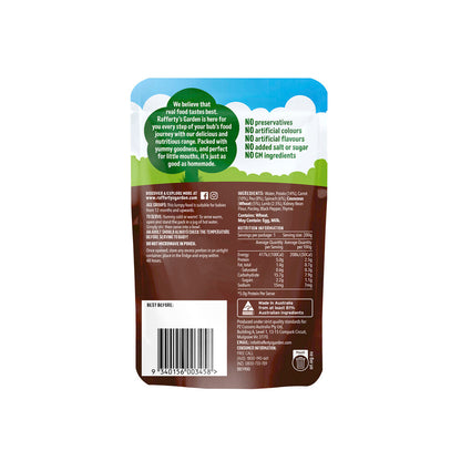 Rafferty's Garden Lamb Vegetables & Couscous Mini Meal Baby Food Pouch ... 200g