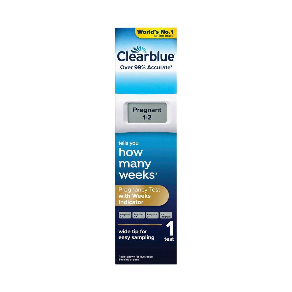 earblue Digital With Weeks Indicator Pregnancy Test - 1 Pack