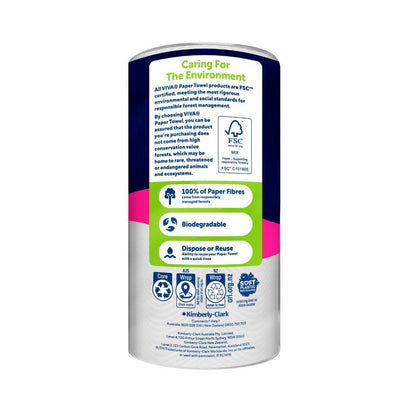Viva Paper Towel White - 3 pack