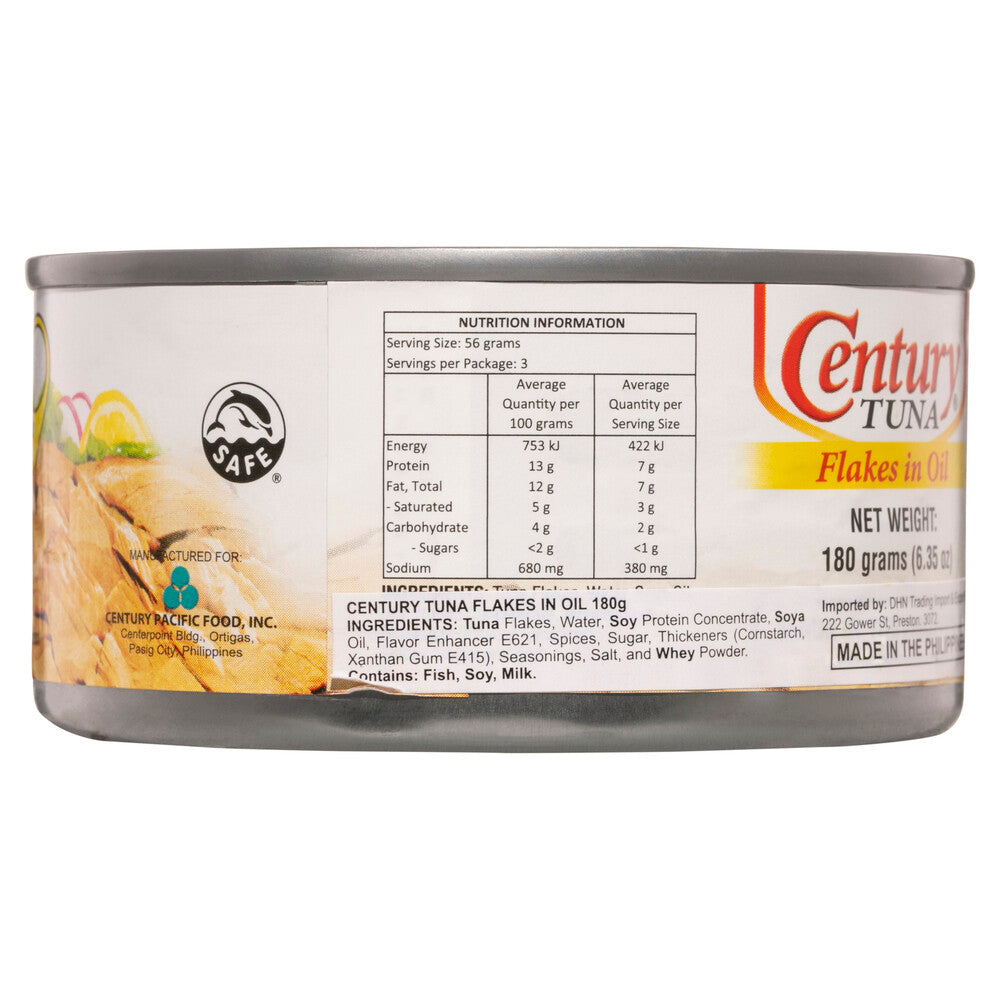 Century Tuna Flakes In Oil - 180g