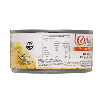 Century Tuna Hot And Spicy - 180g