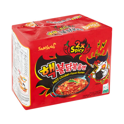 Samyang Buldak Hot Chicken Ramen Spicy 5 Pack - 700g