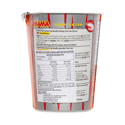 Mama Noodles Cup Shrimp Tom Yum - 70g