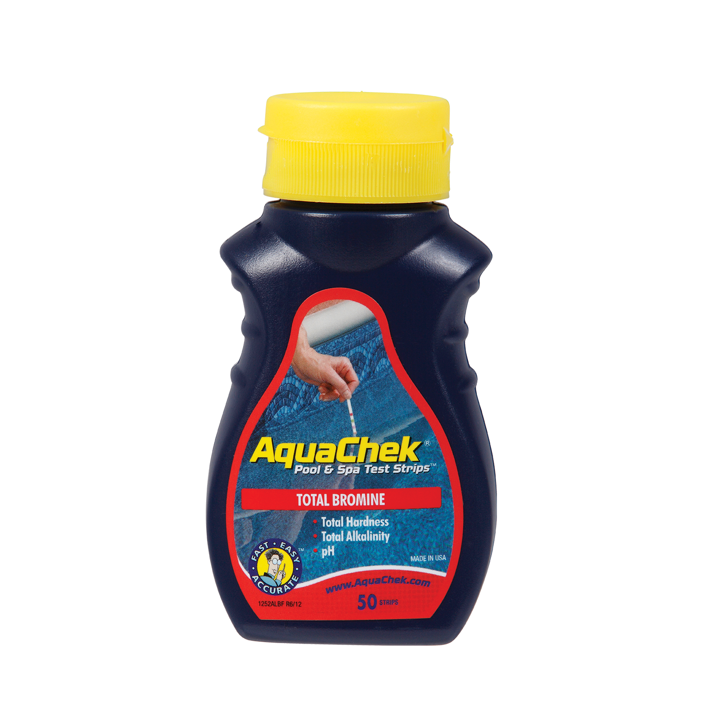 AquaChek Total Bromine Spa Test Strips - 50 Pack