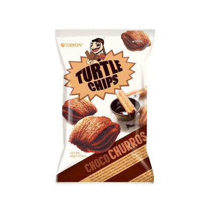 Orion Turtle Chips Choco Churros - 80g