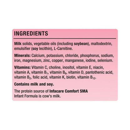 Infacare Comfort Stage 1 Formula - 850g