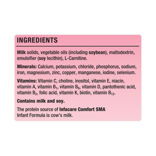 Infacare Comfort Stage 1 Formula - 850g