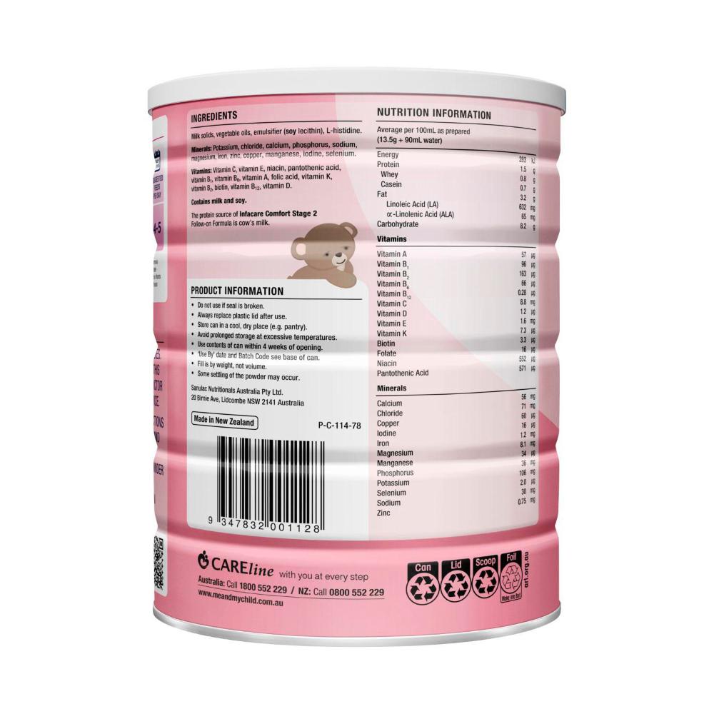 Infacare Comfort Stage 2 Formula - 850g