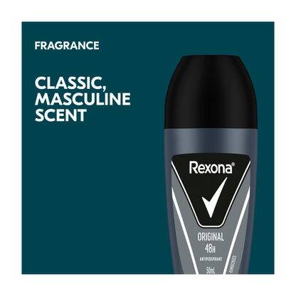 Rexona Men Deodorant 48hr Roll On Original - 50mL